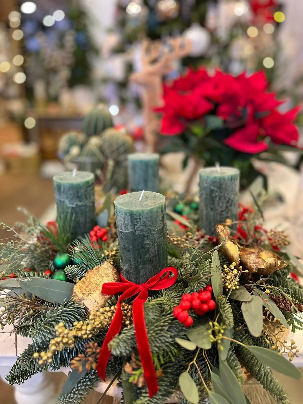Vianočný adventný veniec